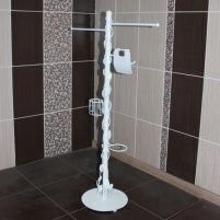 Кованые стойки и держатели для туалетной бумаги