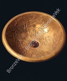 Бронзовая раковина BR47 фото
